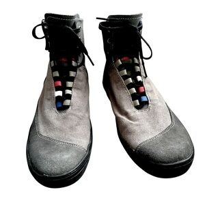 FREEJUMP LIBERTY XC CANVAS EQUESTRIAN BOOTS SIZE M 7.5 W 9.5